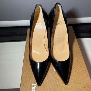 Christian Louboutin So Kate Black Heels